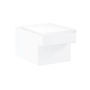 GROHE Eurocube Závěsné WC se sedátkem softclose, rimless, PureGuard, Triple Vortex, alpská bílá 39244000