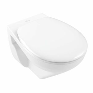 VILLEROY & BOCH O.novo Závěsné WC se sedátkem SoftClosing, DirectFlush, alpská bílá 7682HR01