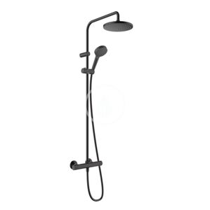 HANSGROHE Vernis Blend Sprchový set Showerpipe 200 s termostatem, matná černá 26276670