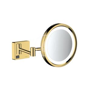 Hansgrohe AddStoris Kosmetické zrcátko sklopné leštěný vzhled zlata 41790990