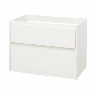MEREO Opto, koupelnová skříňka 81 cm, bílá CN911S