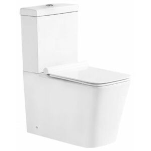 MEXEN Cube WC kombi včetně sedátka soft-close, bílé 31014000