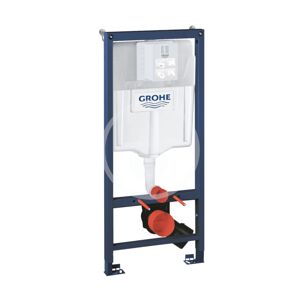 GROHE Rapid SL Předstěnová instalace s nádržkou pro závěsné WC, tlačítko Skate Cosmopolitan, chrom 39587000
