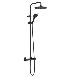 HANSGROHE Vernis Blend Sprchový set Showerpipe 240 s termostatem, 2 proudy, EcoSmart, matná černá 26428670