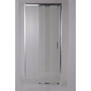 HOPA 3-dílné sprchové dveře do niky MELIDE BARVA rámu Chrom/Leštěný hliník (ALU), Rozměr A 100 cm, Směr zavírání Univerzální Levé / Pravé, Výplň Čiré bezpečnostní sklo 5 mm OLBMELID100CC