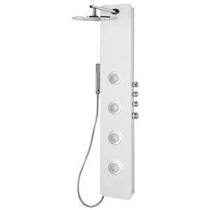POLYSAN SPIRIT ROUND termostatický sprchový panel nástěnný, 250x1550, bílá 71151