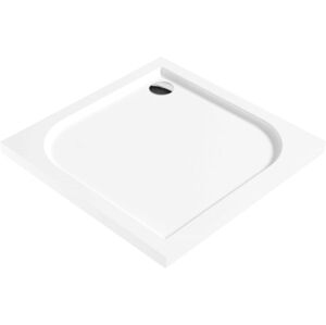 DEANTE Cubic bílá Akrylátová sprchová vanička, čtvercová, 90x90 cm KTK_041B
