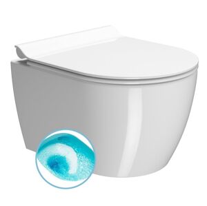 GSI PURA závěsná WC mísa, Swirlflush, 35x46cm, bílá ExtraGlaze 880211