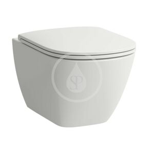 Laufen Lua Závěsné WC se sedátkem SoftClose, Rimless, bílá H8660800000001