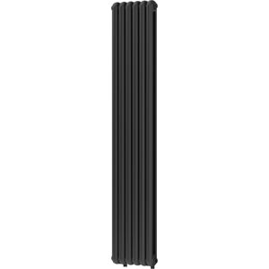 MEXEN Kent otopný žebřík/radiátor 1882 x 380 mm, 1392 W, černý W216-1882-380-00-70