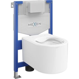 MEXEN/S WC předstěnová instalační sada Fenix XS-F s mísou WC Sofia,  bílá 6803354XX00