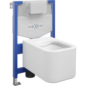 MEXEN/S WC předstěnová instalační sada Fenix XS-F s mísou WC Elis,  bílá 6803391XX00