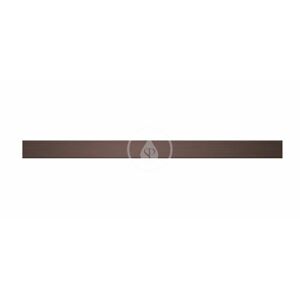 I-Drain DZIGNSTONE Designový rošt pro vaničky Solid Linear, délka 70 cm, čokoládová DP.GS.C.0695