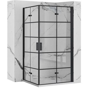 REA/S Sprchový kout MOLIER dveře/dveře  80x110 KPL-02011