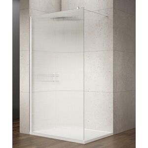 GELCO VARIO WHITE jednodílná sprchová zástěna k instalaci ke stěně, sklo nordic, 1000 mm GX1510-07
