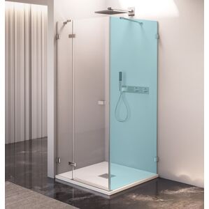 POLYSAN FORTIS EDGE sprchové dveře bez profilu 900mm, čiré sklo, levé FL1290L
