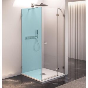 POLYSAN FORTIS EDGE sprchové dveře bez profilu 900mm, čiré sklo, pravé FL1290R