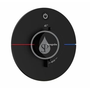 HANSGROHE ShowerSelect Comfort Termostatická baterie pod omítku, matná černá 15553670