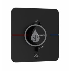 HANSGROHE ShowerSelect Comfort Termostatická baterie pod omítku, matná černá 15589670