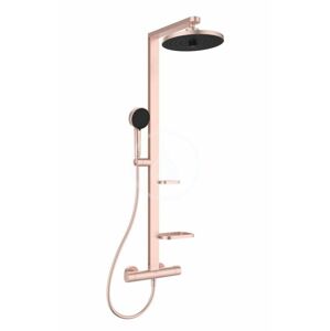 IDEAL STANDARD ALU+ Sprchový set s termostatem, průměr 26 cm, 2 proudy, rosé BD583RO