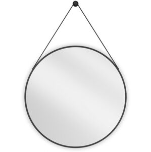 MEXEN String zrcadlo 70 cm, černý rám 9854-070-070-000-70