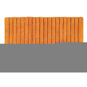 AQUALINE BOMBAY koupelnová předložka, 50x80 cm, 100% bavlna, protiskluz, oranžová BO508067