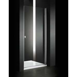 Aquatek Glass B1 100 sprchové dveře do niky jednokřídlé 96-100cm, barva rámu bílá, výplň sklo čiré GLASSB1100-166