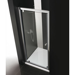 Aquatek Master B1 100 sprchové dveře do niky jednokřídlé 96-100 cm, barva rámu bílá, výplň sklo čiré B1100-166