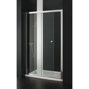 Aquatek Master B2 sprchové dveře do niky zasouvací 126-130 cm, výplň sklo čiré B2130-06