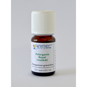 ARTTEC Pelargonie Rosat muškát (Pelargonium graveolens) , Géranium rosat NAT00030