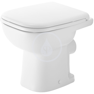 DURAVIT D-Code Stojící WC, bílá 21080900002