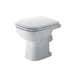 DURAVIT D-Code Stojící WC, zadní odpad, s HygieneGlaze, alpská bílá 21080920002