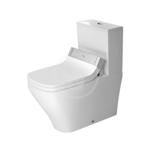 DURAVIT DuraStyle WC kombi mísa pro SensoWash, Vario odpad, s HygieneGlaze, alpská bílá 2156592000