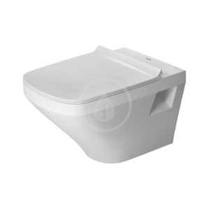 DURAVIT DuraStyle Závěsné WC, s plochým splachováním, s HygieneGlaze, alpská bílá 2540092000