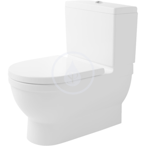 DURAVIT Starck 3 Stojící kombinační mísa Big Toilet, 435 mm x 400 mm x 735 mm, bílý, Stojící kombinační mísa Big Toilet, 435 mm x 400 mm x 735 mm, bílý mísa, s WonderGliss 21040900001