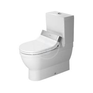 DURAVIT Starck 3 WC kombi mísa pro SensoWash, Vario odpad, s HygieneGlaze, alpská bílá 2141592000