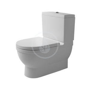 DURAVIT Starck 3 WC kombi mísa, Vario odpad, s HygieneGlaze, alpská bílá 2104092000