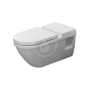 DURAVIT Starck 3 Závěsné WC, bezbariérové, s HygieneGlaze, alpská bílá 2203092000
