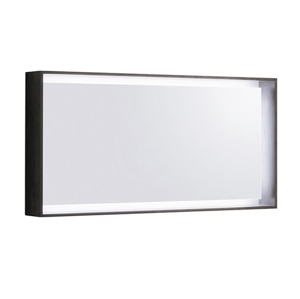 GEBERIT Citterio Zrcadlo 1184x584 mm s LED osvětlením, šedohnědý dub 500.570.JJ.1