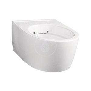 GEBERIT iCon Závěsné kompaktní WC, Rimfree, bílá 204070000