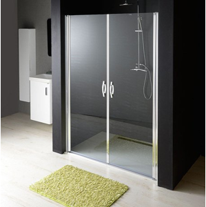 GELCO ONE sprchové dveře do niky dvoukřídlé 980-1020 mm, čiré sklo, 6 mm GO2810