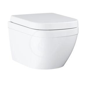 GROHE Euro Ceramic Závěsné WC se sedátkem softclose, rimless, Triple Vortex, alpská bílá 39554000