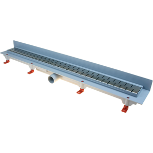 HACO Podlahový lineární žlab ke stěně 750 mm medium mat HC0542/8 HC0542/8