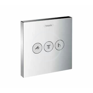 HANSGROHE Shower Select Ventil pod omítku pro 3 spotřebiče, chrom 15764000