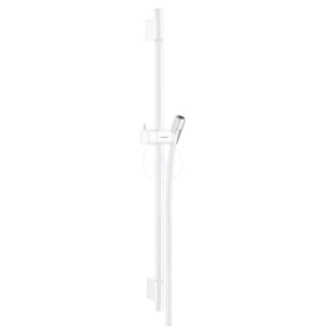 HANSGROHE Unica'S Sprchová tyč 650 mm se sprchovou hadicí, matná bílá 28632700
