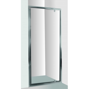 HOPA Sprchové dveře do niky SMART ALARO BARVA rámu Chrom/Leštěný hliník (ALU), Rozměr A 100 cm, Směr zavírání Univerzální Levé / Pravé, Výplň Čiré bezpečnostní sklo 6 mm OLBALA100CCBV