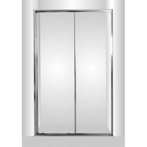 HOPA Sprchové dveře do niky SMART SELVA BARVA rámu Chrom/Leštěný hliník (ALU), Rozměr A 100 cm, Směr zavírání Univerzální Levé / Pravé, Výplň Grape bezpečnostní sklo 4 / 6 mm OLBSEL10CGBV