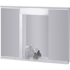 HOPA Závěsná skříňka se zrcadlem LUMIX II, III Rozměr A 60 cm, Rozměr B 15 cm, Rozměr C 40 cm OLNPSE6040