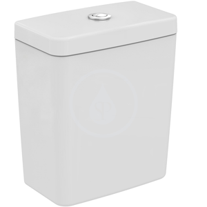 IDEAL STANDARD Connect Splachovací nadrž Cube, spodní napouštění, Dual Flush, bílá E797001
