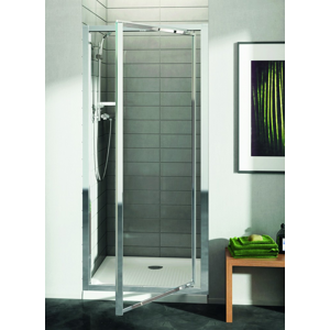 IDEAL STANDARD Connect Sprchové dveře pivotové 100 cm matné sklo, silver bright (lesklá stříbrná) T9846EO